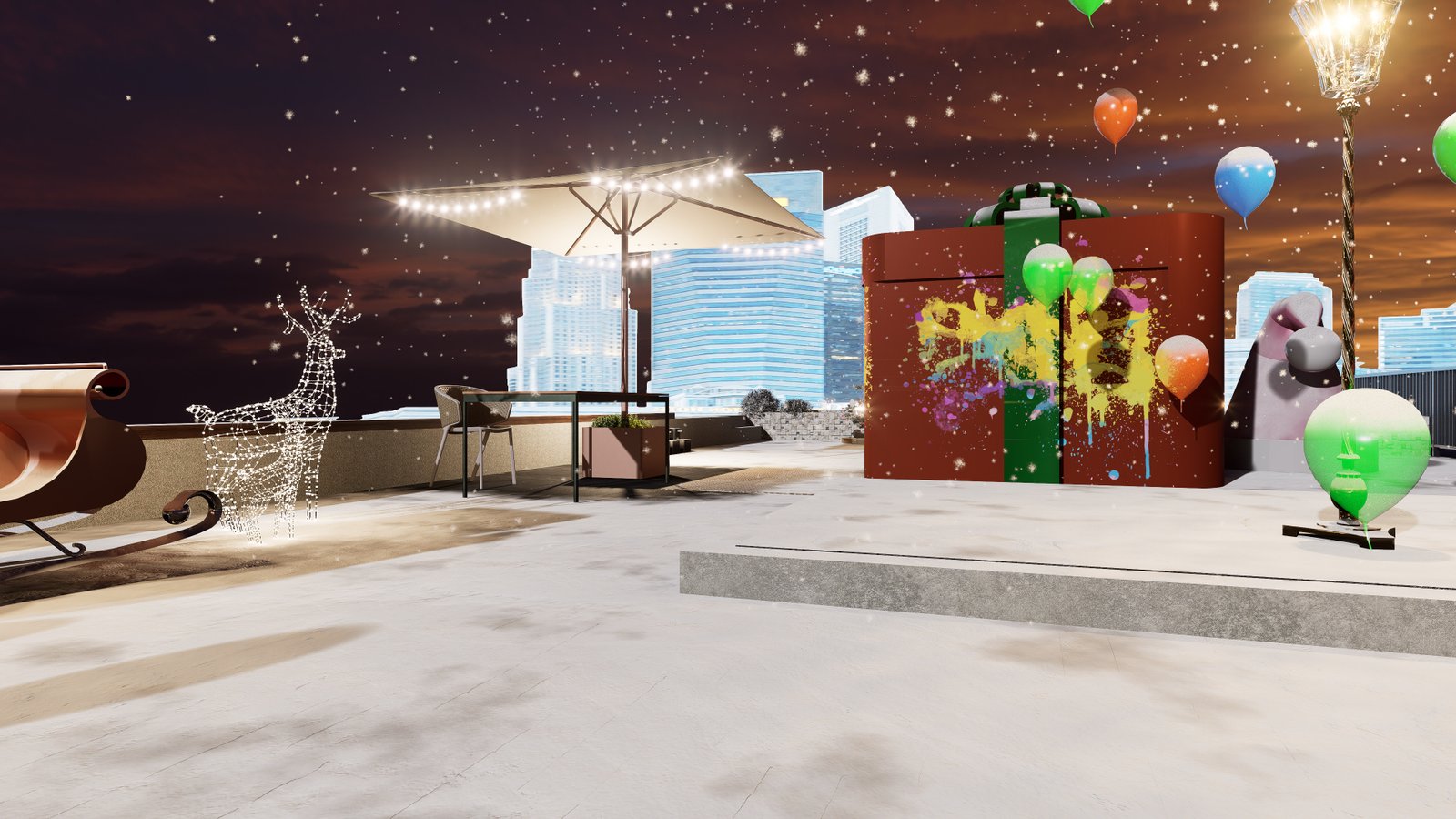 YF Studio 聖誕打卡區 2